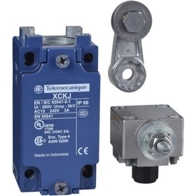 Resim Genel Markalar Telemecanique Xckj10511, Açısal Hareketli, Termoplastik Makaralı, Sınır Şalter, 1na+1nk 