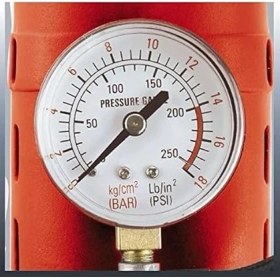 Resim Leaf Shop Mini Kompresör Cc-Ac 35/10 12 V (Maks. 8 Bar, 35 L/dak Hava Çıkışı, Çakmak Soketi ile Bağlantı, Manometre, 4 Ek Adaptör Dahil) - 2072121 