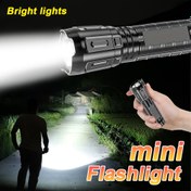 Resim 1 adet Açık Hava Mini Taşınabilir El Feneri, ABS Şarj Edilebilir El Feneri, Balıkçılık, Kamp, Yürüyüş, Gezinti, Seyahat, Acil Durumlar, Dağcılık, Trekking için Parlak Çok Fonksiyonlu Işık Lambası - USB Şarj Edilebilir, Yüksek Güçlü LED (650mcd), Kamp Ekipmanı | Kompakt El Feneri | Dayanıklı Yapı, Taşınabilir El Feneri 