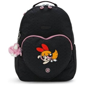 Resim Kipling Seoul Büyük Boy Sırt Çantası Pembe 