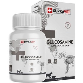 Resim Glucosamine Kedi ve Köpek Eklem Sağlığı Glukozamin Tablet + Vitamin C 75 Tablet 