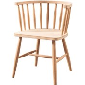 Resim Sers Mobilya Clk-06 Clk Cilasız Ahşap Sandalye Sers Mobilya