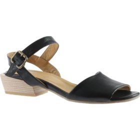 Resim Bueno Shoes Siyah Deri Kadın Topuklu Sandalet 