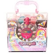 Resim Hot Focus Rainbow Taşınabilir Makyaj Çantası 