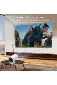 Resim Magcubic Samsung Tabanlı Mini Taşınabilir Projektör Wifi 4-6 K 