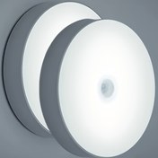 Resim 2 Adet Modern Akıllı Hareket Sensörlü LED Yer/Tavan Lambası, Manyetik Otomatik Açma Özellikli USB Güç Kaynaklı Gece Işığı - Koridor, Banyo, Yatak Odası ve Merdivenler İçin Enerji Verimli Led Aydınlatma Kolay Kurulum Ev & Ofis Kullanımı İdeal Yanınızda Taşıyabileceğiniz Uyumlu Cihazlar (USB-C) Dahil Yaşlılara Ve Modernevleri İde 