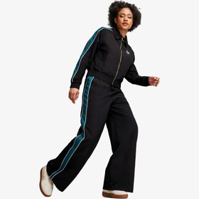 Resim Puma T7 Track Kadın Siyah Eşofman Üstü 