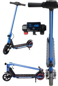Resim Cool Wheels Elektrikli LED Işıklı Katlanabilir Çocuk Scooter - Çift Frenli- Çift Süspansiyonlu 8 yaş ve üzeri 