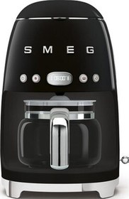 Resim smeg DCF01BLEU Siyah Filtre Kahve Makinası 