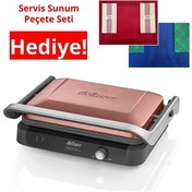 Resim Ar2039 Tostçu Delux Izgara Ve Tost Makinesi Arzum