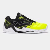 Resim Joma Set 2531 Siyah Sarı Toprak Kort Erkek Tenis Ayakkabısı Tsets2531c Siyah 