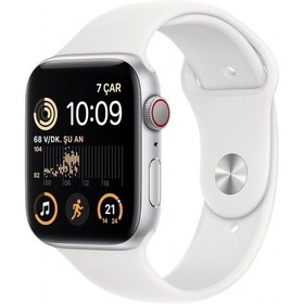 Resim Apple Watch SE 2 GPS + Cellular 44 mm Alüminyum Kasa Akıllı Saat TR Garanti | Orijinal 