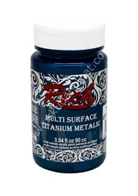 Resim Rich Multi Surface Titanium Metalik Boya 90 cc. 2170 ANTİK TURKUA 