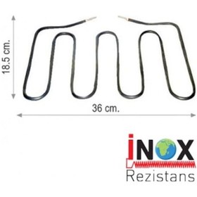 Resim Sanayi Tipi Tost Makinesi Rezistansı 220 V 1250 Watt Cr-Nı Q6 5Mm 