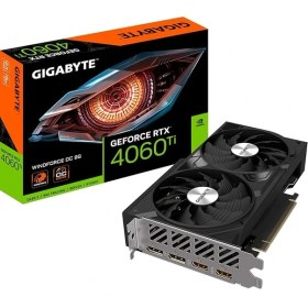 Resim Geforce Rtx™ 4060 Ti Wındforce Oc 8g 2 Fanlı Wındforce Coolıng System Gaming Ekran Kartı 