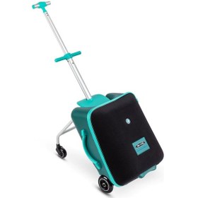 Resim Micro Ride On Luggage Eazy Scooter Bagaj Çanta Forest Green 