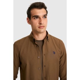 Resim U.s. Polo Assn. Erkek Kahverengi Gömlek Basic 50324708-VR029 
