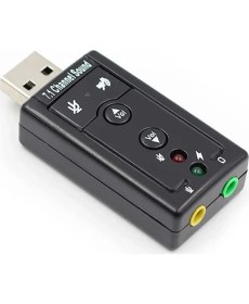 Resim Wozlo 7.1 USB Ses Kartı Harici USB Sound Kart Virtual 3D Çevirici 