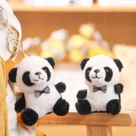 Resim Baijiafu2 Yeni Küçük Peluş Kolye Okul Çantası Çekicilik Anahtarlık Yeni Butik Kapma Makinesi Klip Bebek Makine Bebekleri (Yurt Dışından) 
