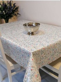 Resim Elyaflı Pvc Muşamba - Desenli Silinebilir Masa Örtüsü 02mrl207a Renkli 