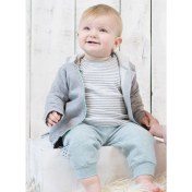 Resim U1190006 Organicera Organik Kapşonlu Mont,grey Melange 