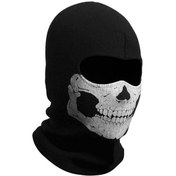Resim Hayalet Maskesi Kafatası Balaklava Mw2 İskelet Kostümü Tam Baş Kayak Maskesi Boyunluk Örme Rüzgar Geçirmez Bisiklet Kaykay Motosiklet Snowboard Açık Hava Sporları İçin Diğer 