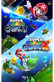 Resim Nintendo Mario Super Mario Galaxy + Super Mario Galaxy 2 Switch Oyun - Mario Koleksiyon Paketi 