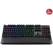 Resim ASUS Rog Strix Scope Tkl Kablolu Mekanik Rgb Oyuncu Klavyesi - Nx Mekanik, Alüminyum Kasa, Bi 