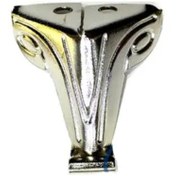 Resim Skygo Moda Sac Sandık Ayağı, Kutu Ayak 2,5 cm - Nikel, 100 Adet 