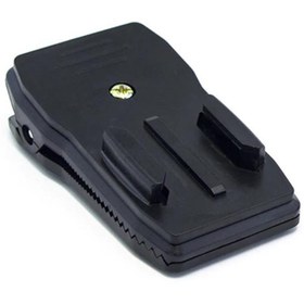 Resim Gplus Gp138c 360 Derece Dönen Kıskaç Aksiyon Kamera Çanta Klipsi 