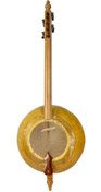 Resim Quality Bass Gourd Kabak Kemane W/ A Bow 