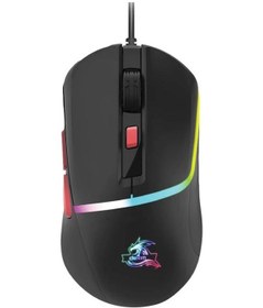 Resim Rainbow Led Işıklı 6400 Dpı Kablolu Gaming Oyuncu Mouse 