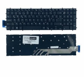 Resim Notespare Dell ile Uyumlu Inspiron P65F001 0163K2, P65F001 7566, P65F001 7567 Notebook Klavye Siyah TR 