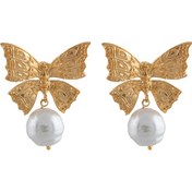 Resim Baroque Butterfly Küpe 
