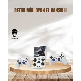 Resim İlkyaz Fashion HDMI Destekli Kablosuz Oyun Konsolu 10.000 Oyun 