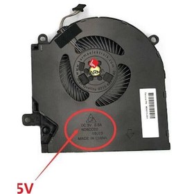Resim Hp Omen 15-ek, 15-en Serisi Notebook GPU Fan / Ver.2 (Sol Fan - 5V) - FAN710V2 