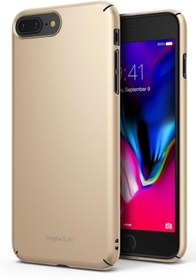 Resim Ringke Slim iPhone 7/8 Plus ile Uyumlu KIlıf Royal Gold 