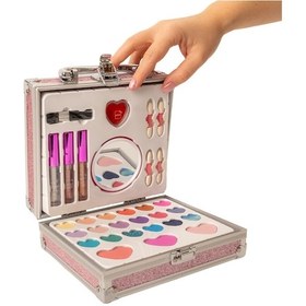 Resim Lukky Parıltılı Kilitli Kutu Makyaj Seti 