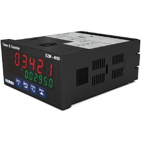Resim Emko Ezm-4950.10010/0001/0000 ,96x48mm 110v..220vac 6-hane Sayıcı/takometre/zaman Röle 