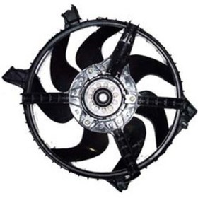 Resim Renault Express 95/99 Radyatör Fanı Motorlu 7 Kanat 