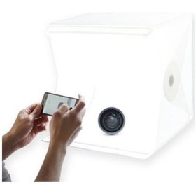 Resim Ledli Ürün Çekim Çadırı 40 x 40 CM 