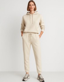 Resim Ltb Beli Lastikli Polar Beyaz Eşofman Beyaz L 