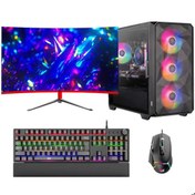 Resim Dragos DRx6921 i7 10700F 16GB 512GB NVMe 12GB RTX3060 27 inç 165Hz Curved Oyuncu Masaüstü Bilgisayarı 