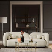 Resim Pablohome Pablo Home Concept Alvin Üçlü Tedy Kanepe 235 Cm 