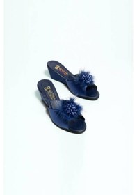 Resim Gioana 105 Kadın Dolgu Topuklu Gelin Çeyiz Terliği 001 