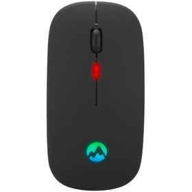 Resim Everest Sm-bt11 Dual Wireless Rgb Rechargeable Battery Şarjlı Mouse Modern Tasarım 826334 
