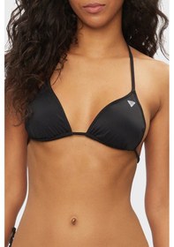 Resim Guess Bayan Bikini Üstü E4gj00 Ly00k Jblk Siyah 