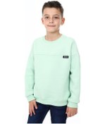 Resim Toontoy Erkek Çocuk Sweatshirt Mint Yeşili 