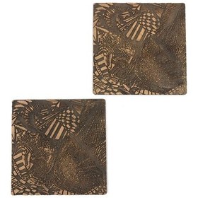 Resim Bardak Altlığı Model -19 Kahverengi 