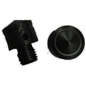 Resim Universal 10 Mm Siyah Vida Tapası - Ayna Delik Tıkacı - Ayna Vidası Siyah 